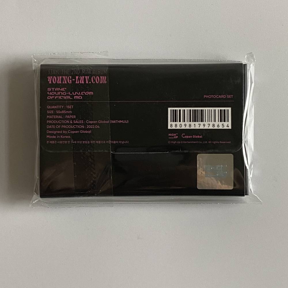 STAYC "YOUNG-LUV.COM" The 2nd Mini Album (Random Version) - K-Pop CD With Extra Photocard
